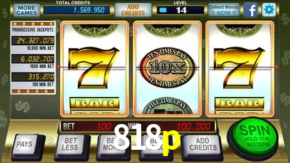 APP oficial da 818p para mobile